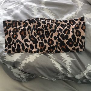 Cheetah Print Bandeau
